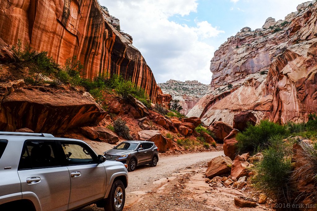 Cathedral Gorge, Capitol Reef NP, UT - click to continue