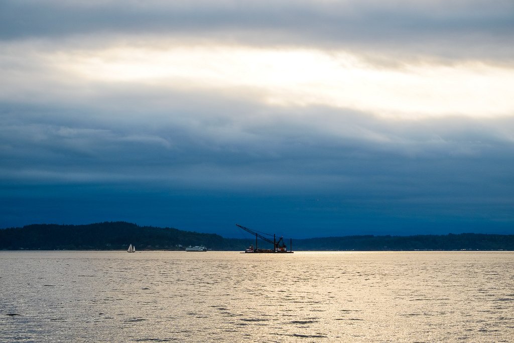 Alki Sunset - click to continue